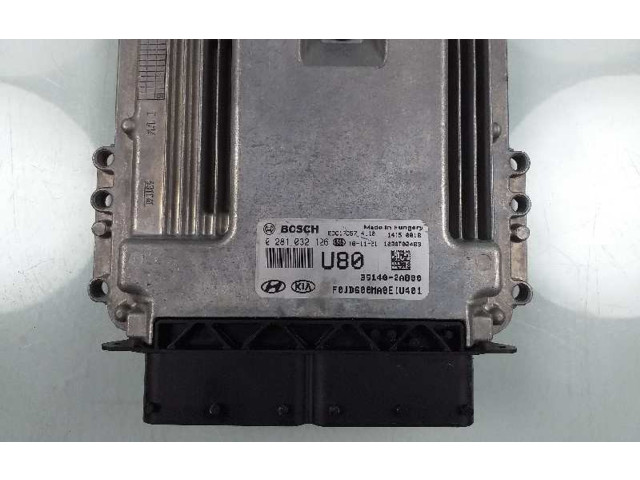 Блок управления двигателя 391402A800, 0281032126 KIA Ceed