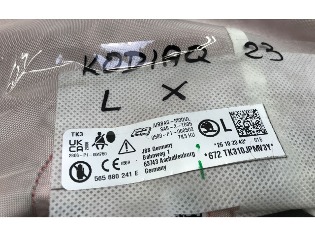 Подушка безопасности в сиденье 565880241E   Skoda Kodiaq