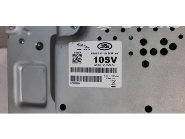 Дисплей GX6319C299AC Jaguar F-Pace