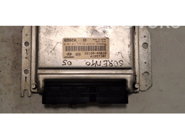 Блок управления двигателя 0281011579, 391004A810   KIA Sorento
