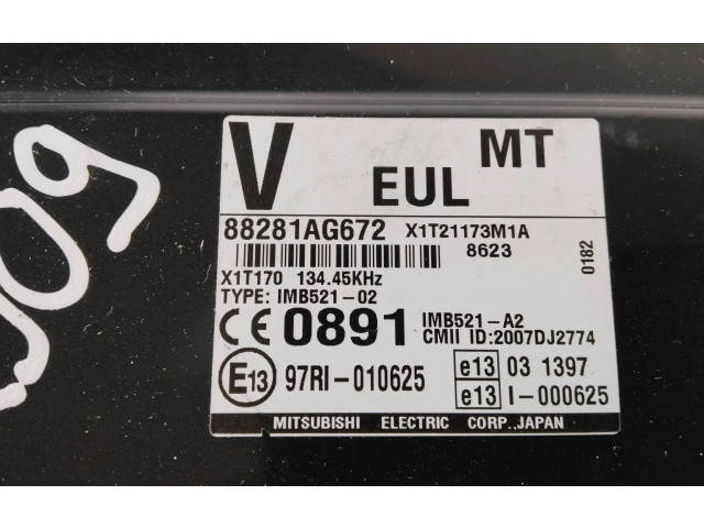 Блок комфорта 88281AG672, X1T21173M1A Subaru Legacy