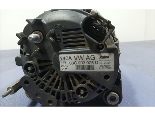 Генератор 03C903025D, 03C903025D Volkswagen Golf Plus