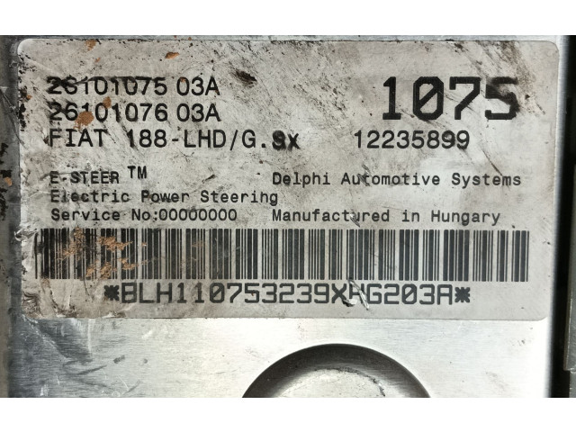    Рулевая рейка 46833924, 26087456   Fiat Punto (188) 1999 - 2010 года