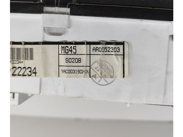 Панель приборов YAC003190XXX, AR0052303 MG ZS