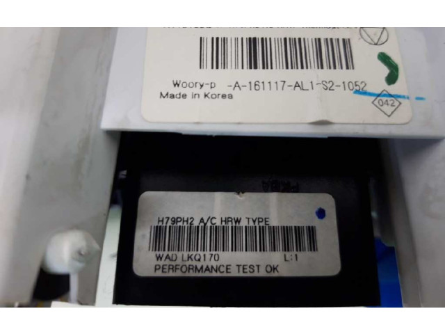 Модуль блока управления кондиционером A161117AL1, N110122GCP Dacia Duster