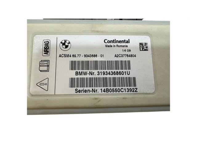 Блок подушек безопасности 31934368601U, A2C37764804 BMW X3 F25