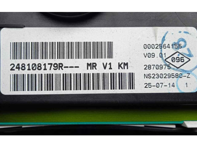 Панель приборов 248108179R   Dacia Dokker       