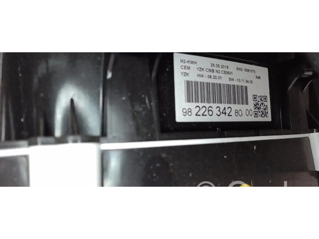 Панель приборов 9828218480 Citroen C3 Aircross