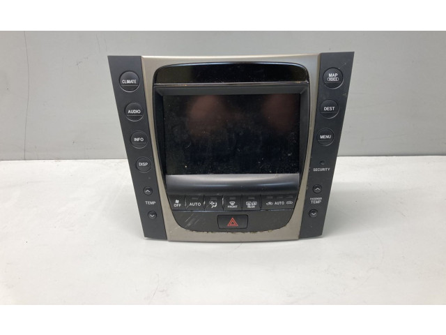 Дисплей 8611130390, 86111-30390 Lexus GS 300 350 430 450H