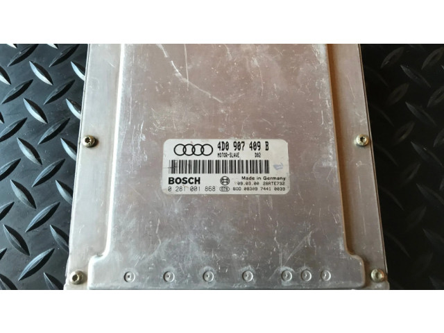 Блок управления двигателя 4D0907409B, 0281001868 Audi A8 S8 D2 4D