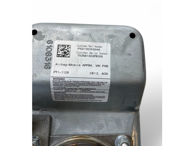 Надувная подушка для пассажира P68195938AA Jeep Grand Cherokee