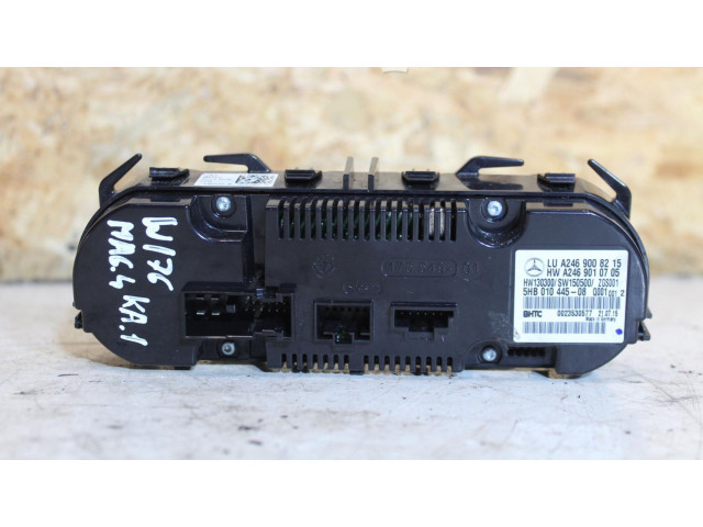 Блок управления климат-контролем A2469008215, 5HB01044508 Mercedes-Benz A W176