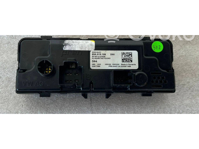 Блок управления климат-контролем 89A919158 Audi Q5 SQ5