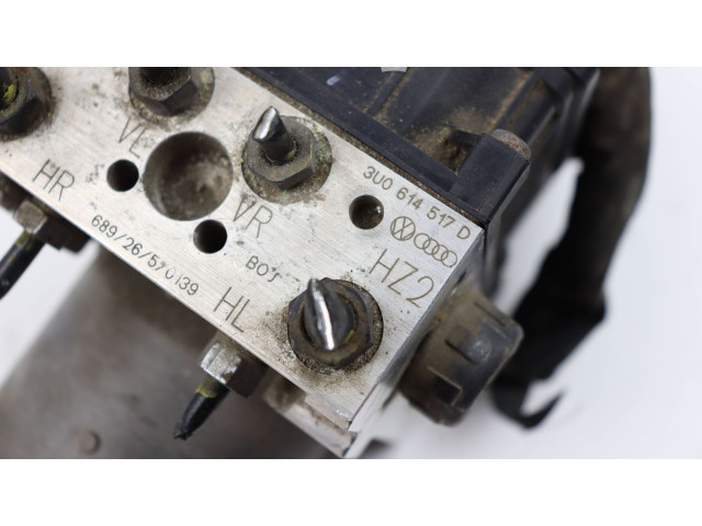 Блок АБС 3U0614517D, 0265950063 Skoda Superb B5 (3U) 2001 - 2008 года