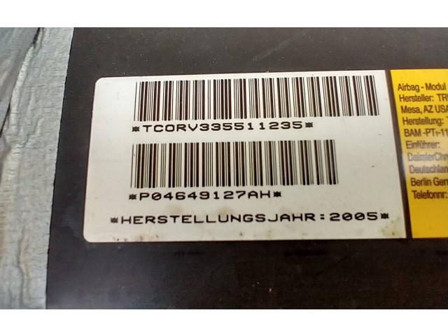 Боковая подушка безопасности P04649127AH   Chrysler 300 - 300C