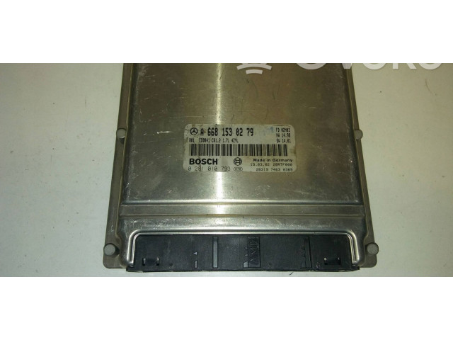 Řídící jednotka A6681530279, 28RTF000 Mercedes-Benz A W168 2003