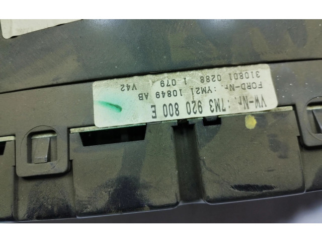 Přístrojová deska  Volkswagen Sharan 2018 7M3920800E  