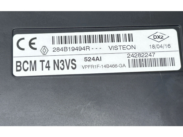 Блок комфорта 284B19494R, 24282247 Renault Captur