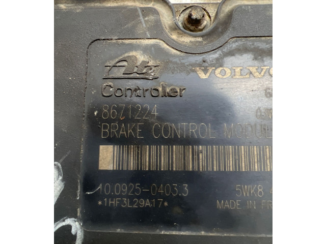 Блок АБС 8671224, 1HF3L29A17   Volvo  XC90  2003 - 2006 года