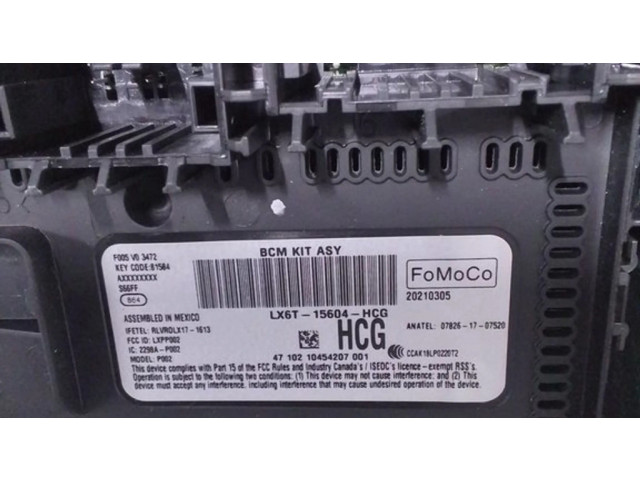 Блок управления коробки передач LX6T-15604-HCG, 20210305 Ford Bronco