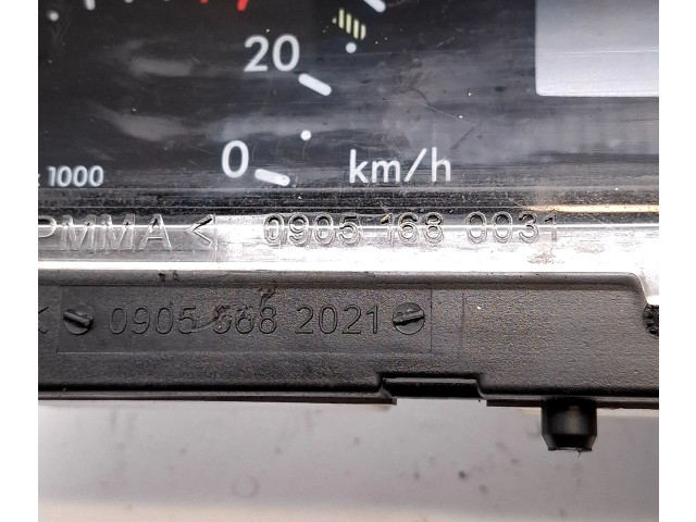 Přístrojová deska Mercedes-Benz A W168 2002 09052680091, 09055682021