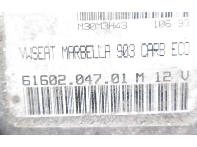 Řídící jednotka 6160204701, 6160204701 Seat Marbella 1989