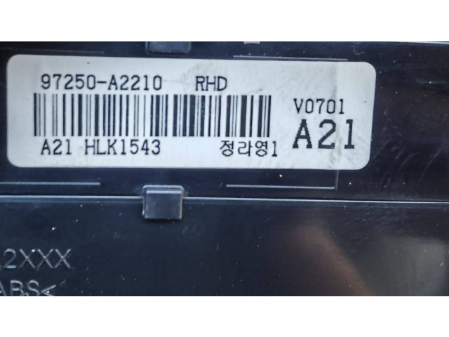 Блок управления климат-контролем 97250-A2210   KIA Ceed