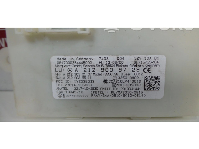 Блок управления A2129009729, A212900972980 Mercedes-Benz A W176