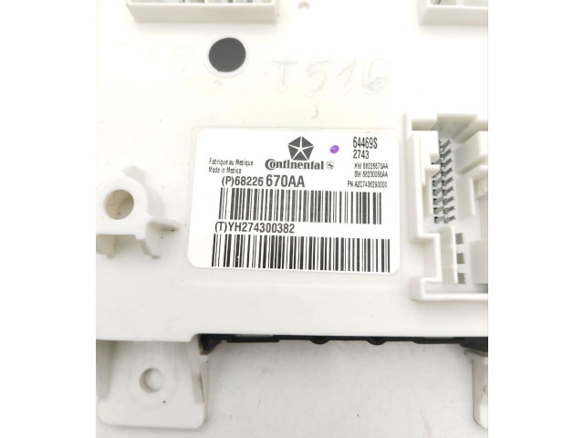 Блок комфорта 68226670AA, T516   Maserati Quattroporte   