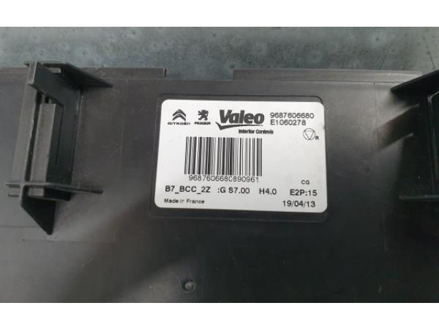 Блок комфорта 9687606680, CONTROLOCLIMA   Citroen C4 II   