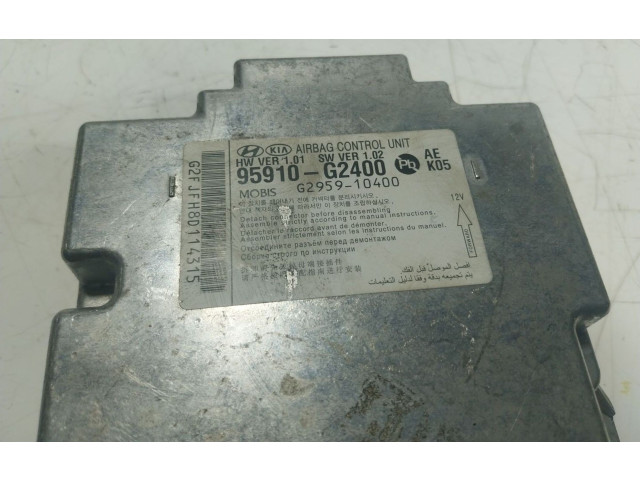Блок управления надувных подушек 95910G2400, 95910G2400   Hyundai Ioniq