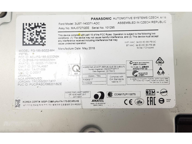 Блок управления 3V5T14G371ADC, 3V5T14G371ADC   Ford Transit -  Tourneo Connect