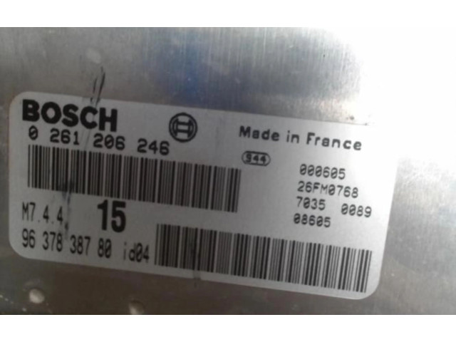 Vstřikovač 1929YX, 1929YX Citroen Saxo