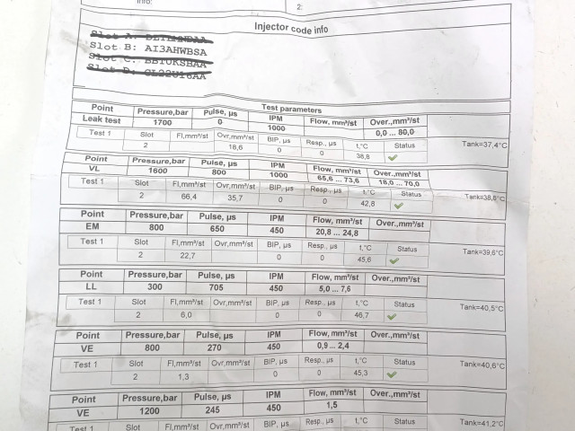 Форсунка 0445110299 Alfa Romeo Giulietta для дизельного двигателя 940b5000 2