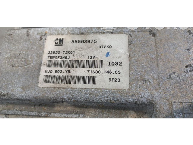 Блок управления двигателем ECU 55563975 Suzuki Swift II