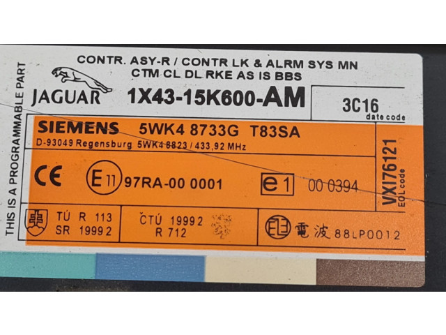 Блок комфорта 1X4315K600AM, 1X4315K600 Jaguar X-Type