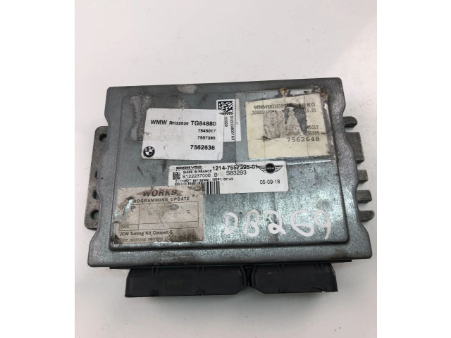 Блок управления двигателем Блок управления 7557395, S122237006B   Mini One - Cooper F56 F55