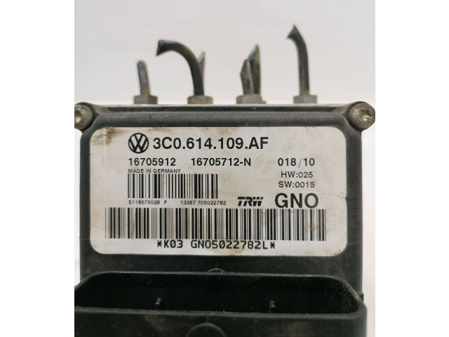 Блок АБС 3C0614109AF, 16705912   Volkswagen  PASSAT B6  2005 - 2010 года