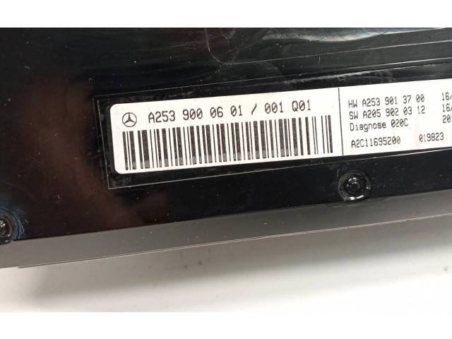 Дисплей A2539000601, A2539013700 Mercedes-Benz GLC C253