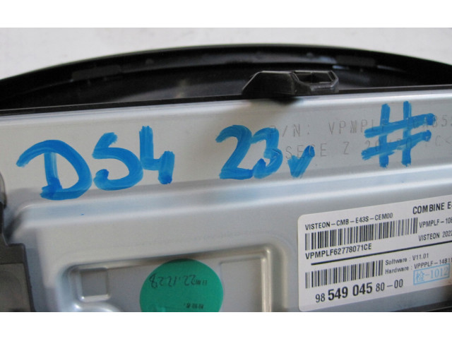 Панель приборов 9854904580 Citroen DS4