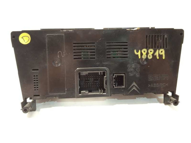Блок управления климат-контролем 96738321XT, 6452W6   Peugeot 5008