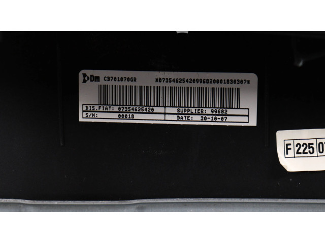 Подушка безопасности пассажира 07354625420, 07354605290   Citroen Nemo