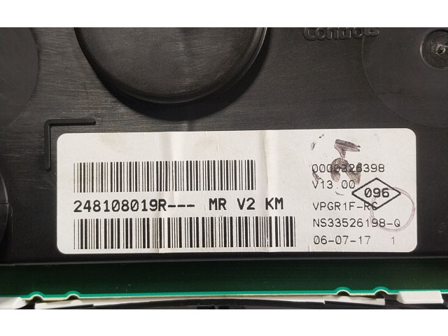 Панель приборов 248102383R, 248108019R Dacia Duster II