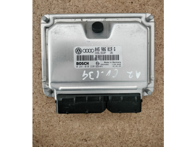 Блок управления двигателя 045906019G, 0281010220 Audi A2