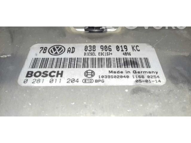 Řídící jednotka 038906019KC, 0281011204 Volkswagen Passat Alltrack 2005