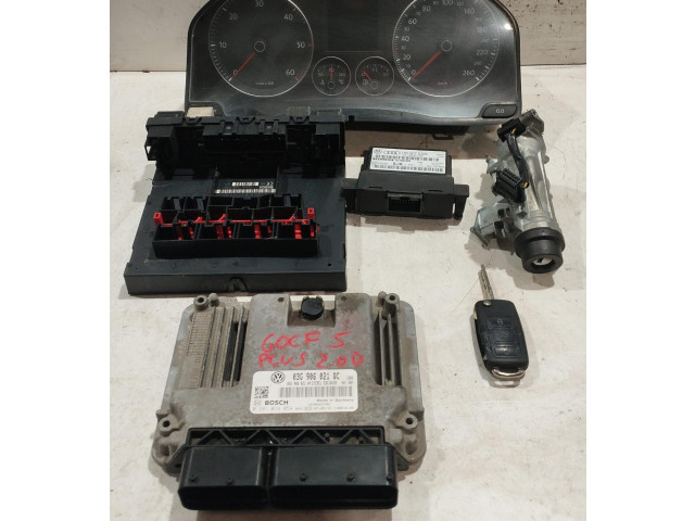 Комплект блоков управления 0281014054, 0281014054 Volkswagen Golf Plus