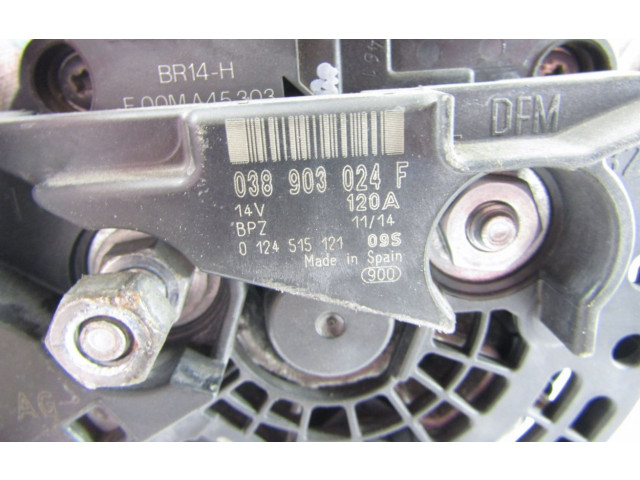 Генератор 038903024F   Audi TT TTS Mk2 3.2     