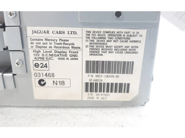 Дисплей 9X2310E889AB Jaguar XF X250