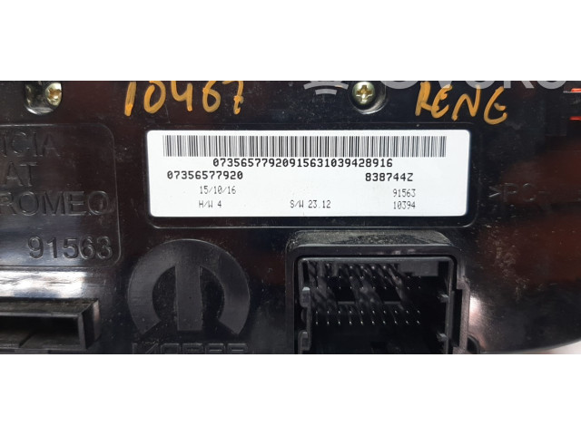 Блок управления климат-контролем 7356577920 Jeep Renegade