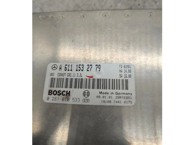 Блок управления A6111532779, A6111532779   Mercedes-Benz E AMG W210